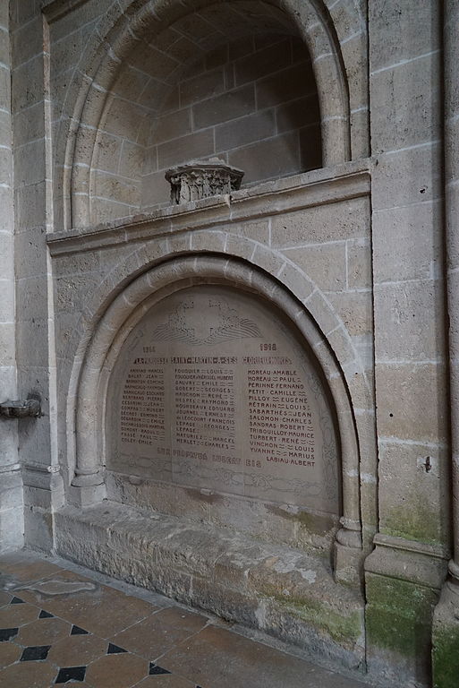Monument Eerste Wereldoorlog Église Saint-Martin à Laon
