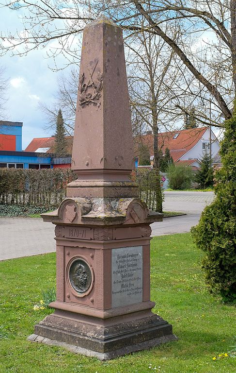 Franco-Prussian War Memorial berauchen