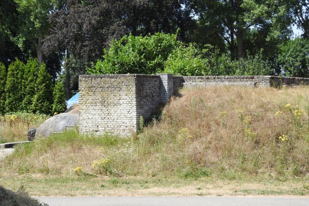 Atlantikwall - Regelbau 502 mit OB Flak Bunker Willemsdorp