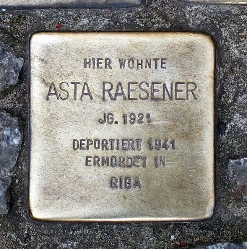 Stolpersteine Große Hamburger Straße 30 #2
