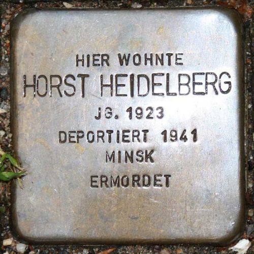 Stolpersteine Schlieperstraße 19 #4