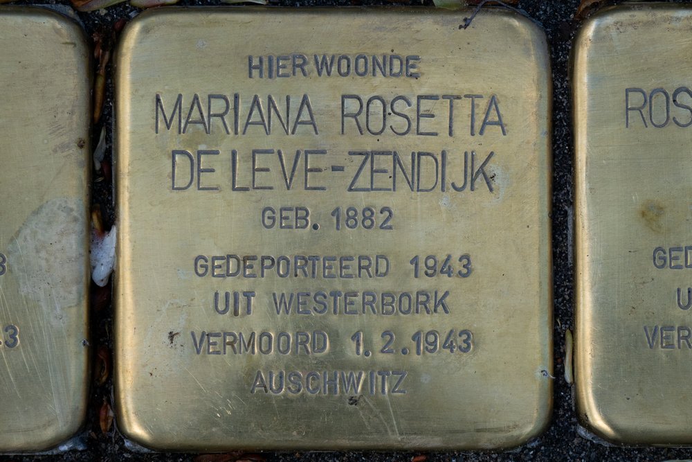 Stolpersteine Keizerstraat 37 #3