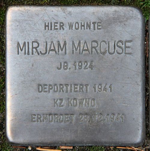 Stolpersteine Luisenweg 10 #4