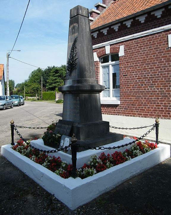 Oorlogsmonument Vercourt