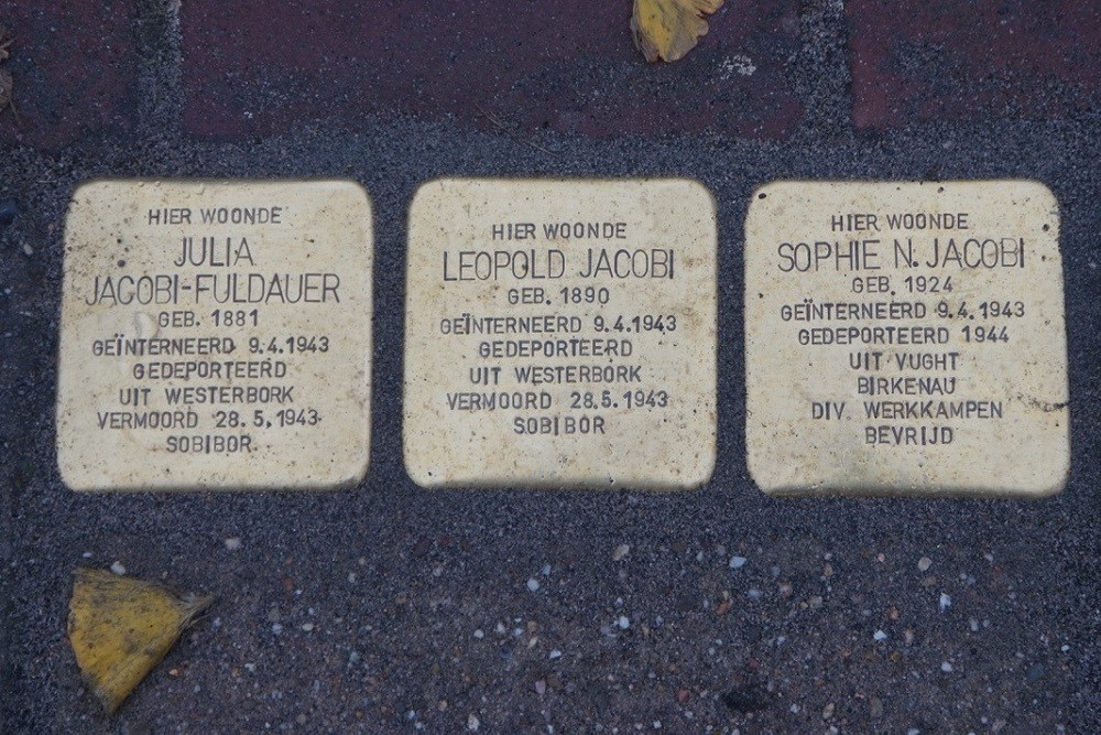 Stolpersteine Kwikkelstraat 20 #1