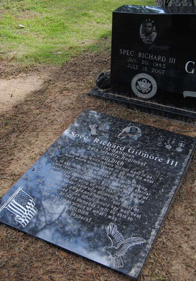 American War Grave Oak Hill Cemetery