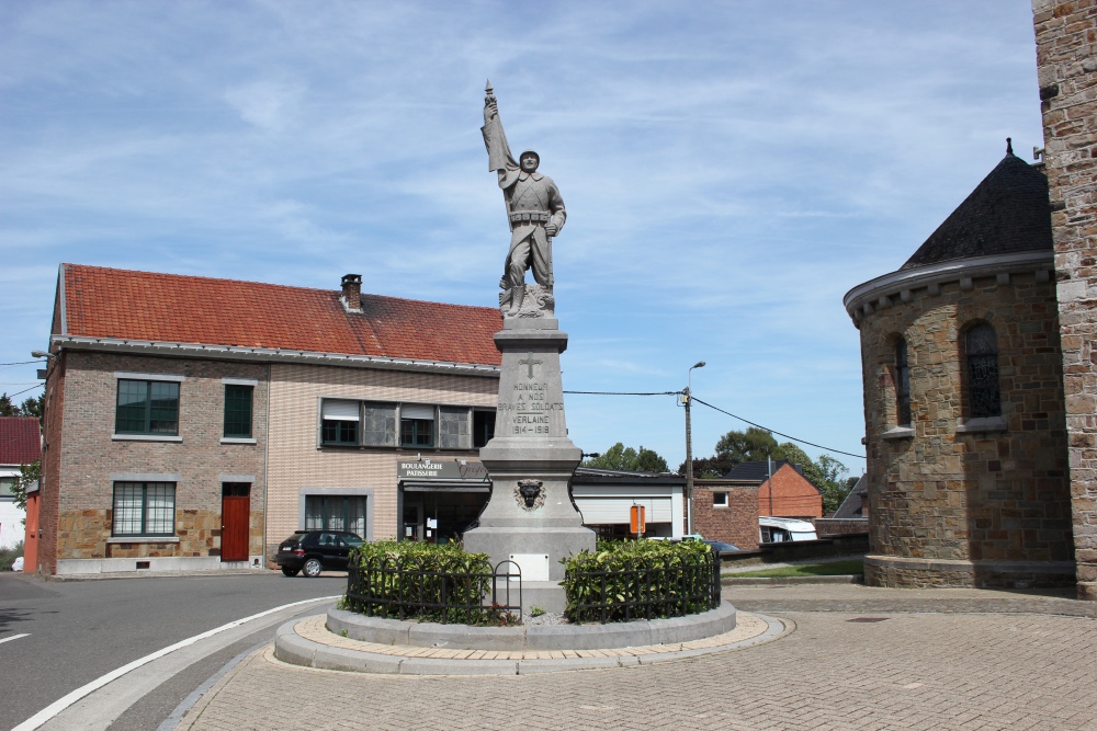 Oorlogsmonument Verlaine