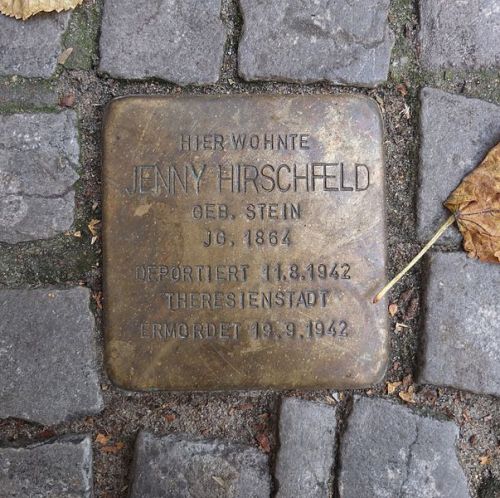 Stolpersteine Düsseldorfer Straße 49