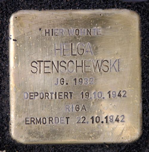 Stolpersteine Schtzenstrae 53 #3