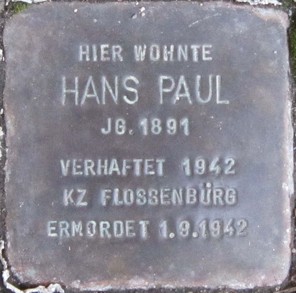 Stolperstein Kartause 9 #1