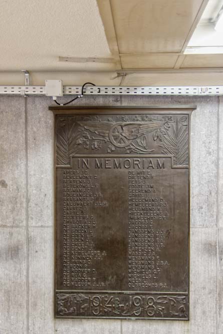 Memorials Railway Staff 14-18 Mechelen #3