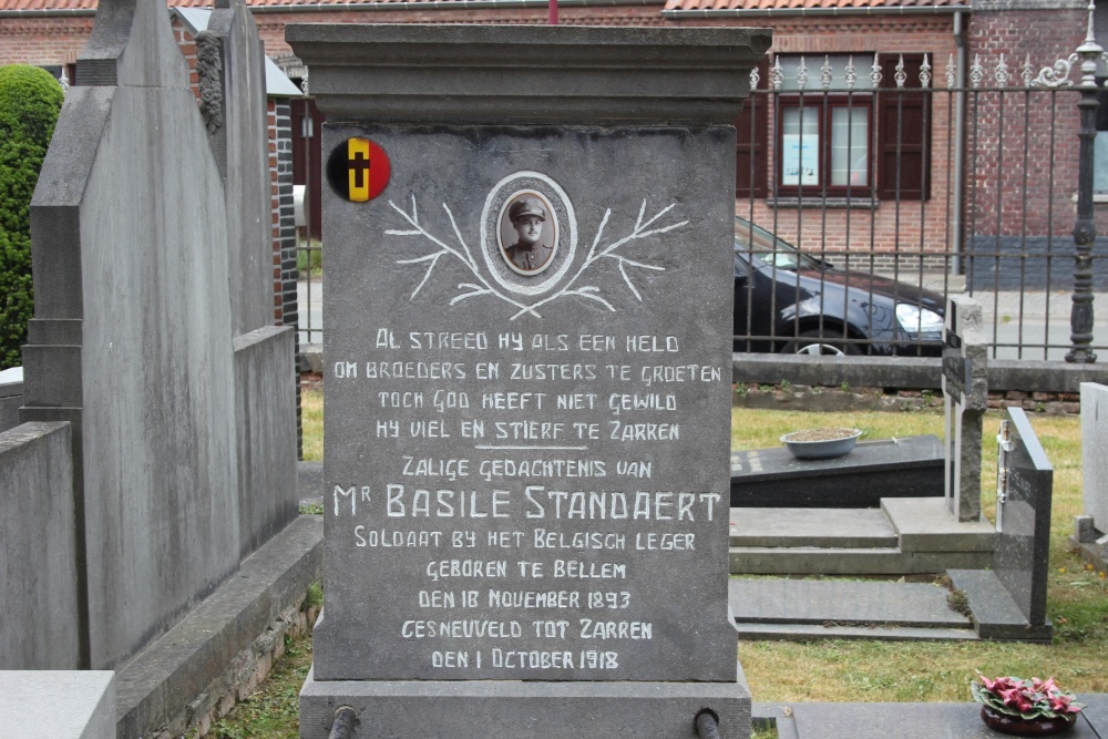 Belgian War Grave Bellem #2
