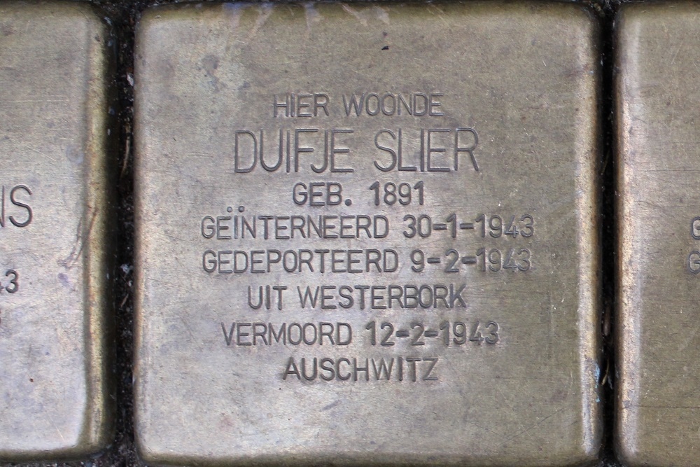 Stolpersteine Vrolikstraat 291 #3