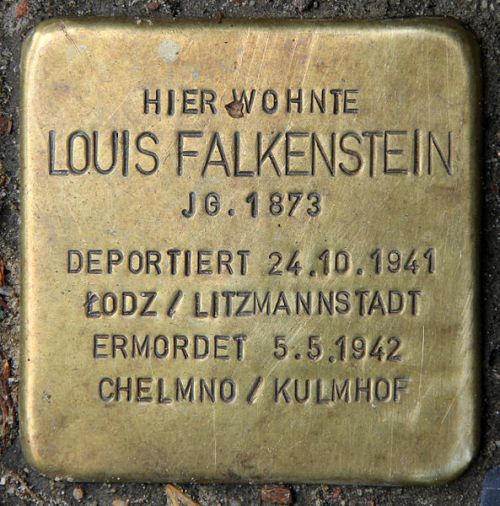 Stolpersteine Kaiserin-Augusta-Allee 85