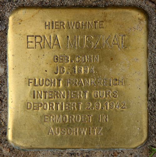 Stolperstein Vorbergstrae 13