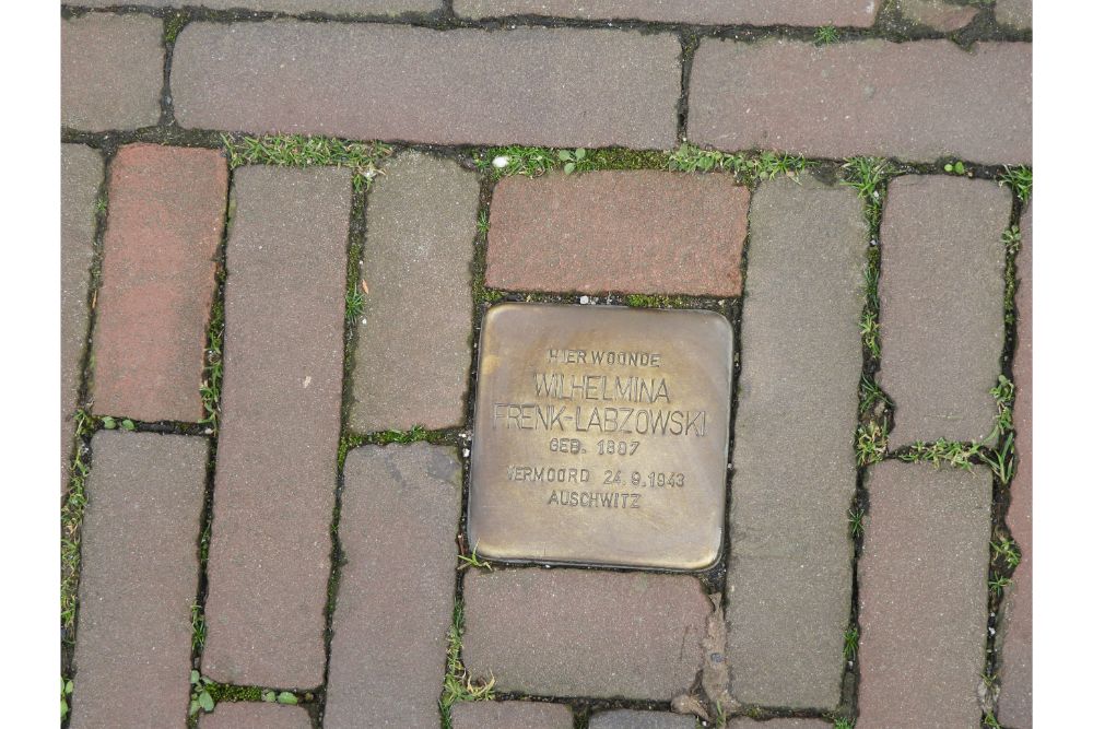 Stolperstein Lange Nobelstraat 10 #1