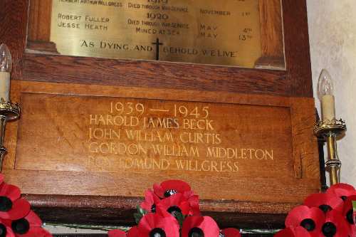 War Memorial St Margaret Church