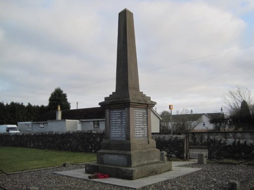 Oorlogsmonument Giffordtown