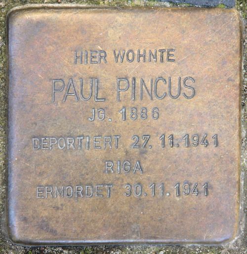 Stolpersteine Windscheidstrae 8 #3