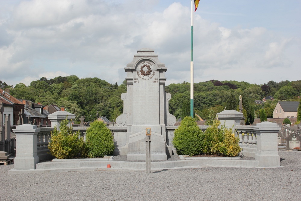 Oorlogsmonument Begraafplaats Wavre #1