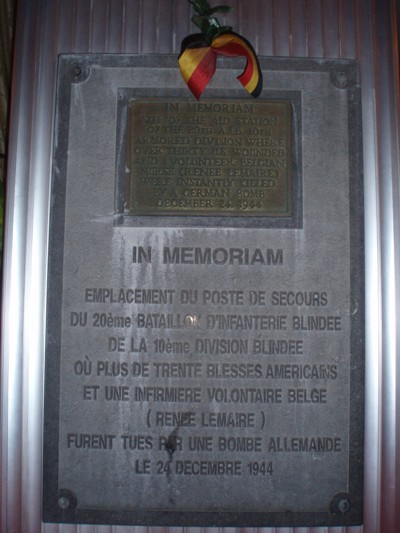 Memorial Renée Lemaire & 10th Armored Division #3