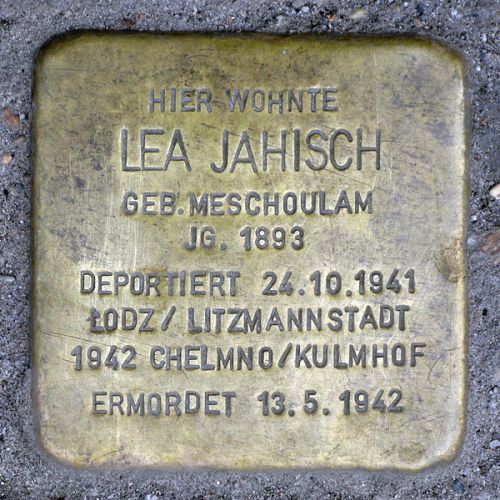 Stolpersteine Ohmstrae 1 #2