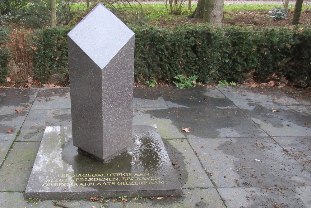 Memorial General Cemetery Gilzerbaan #1