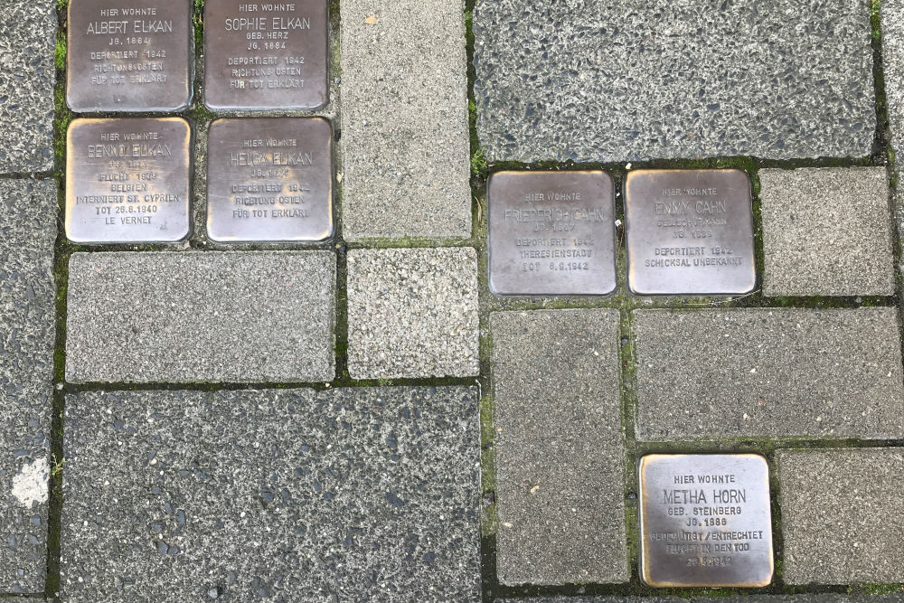 Stolpersteine Kreuzstrae 32 #1