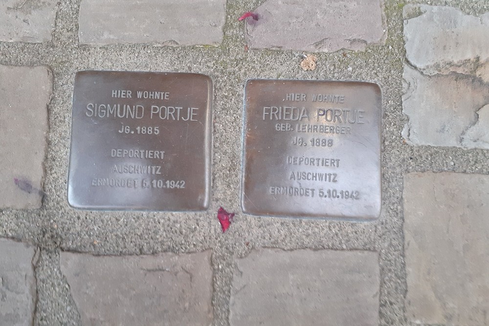 Stolpersteine Wilhelmstrae 7 #1