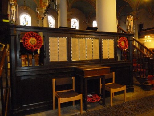 Oorlogsmonument St. Mary Church Banbury #1