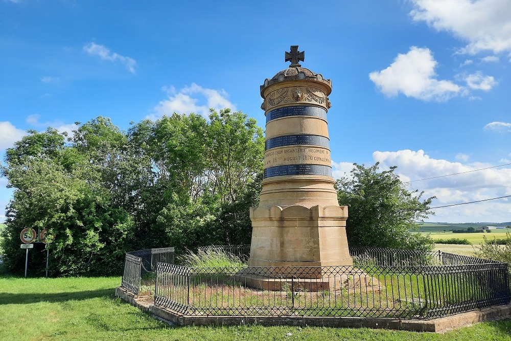 German Memorial 3rd Brandenburg Infantry Regiment