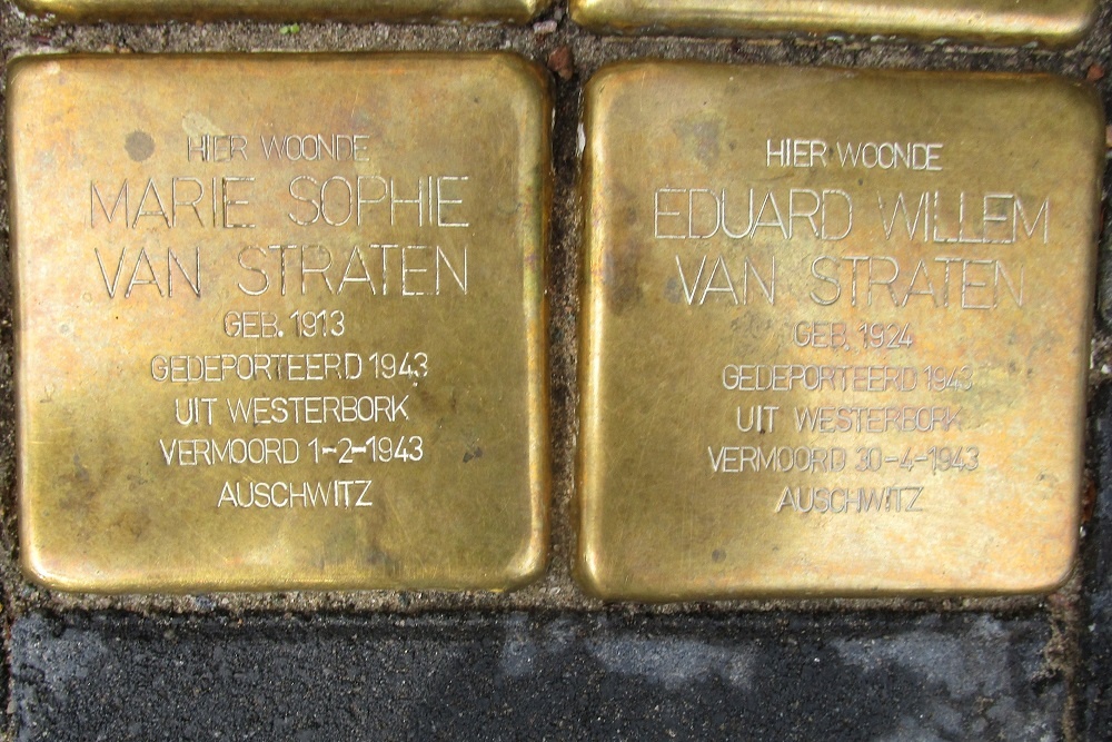 Stolpersteine Van Lansbergestraat 216 #3