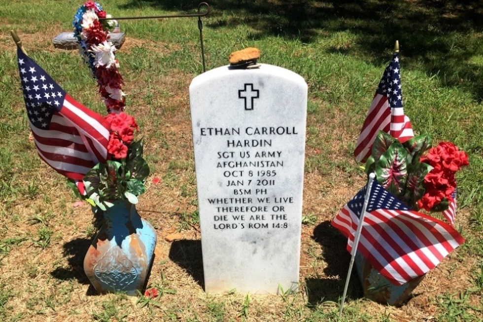 American War Grave Round Mountain Cemetery #1