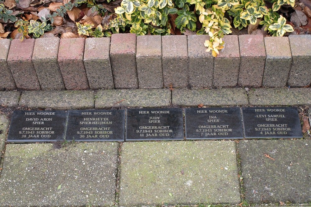 Remembrance Stones Hoogakkerlaan 75