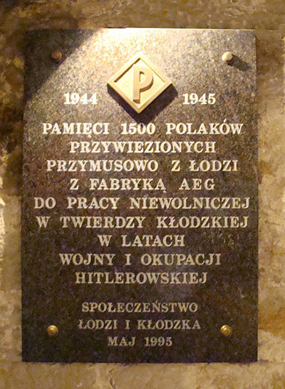 Gedenktekens Slachtoffers KZ Glatz #1
