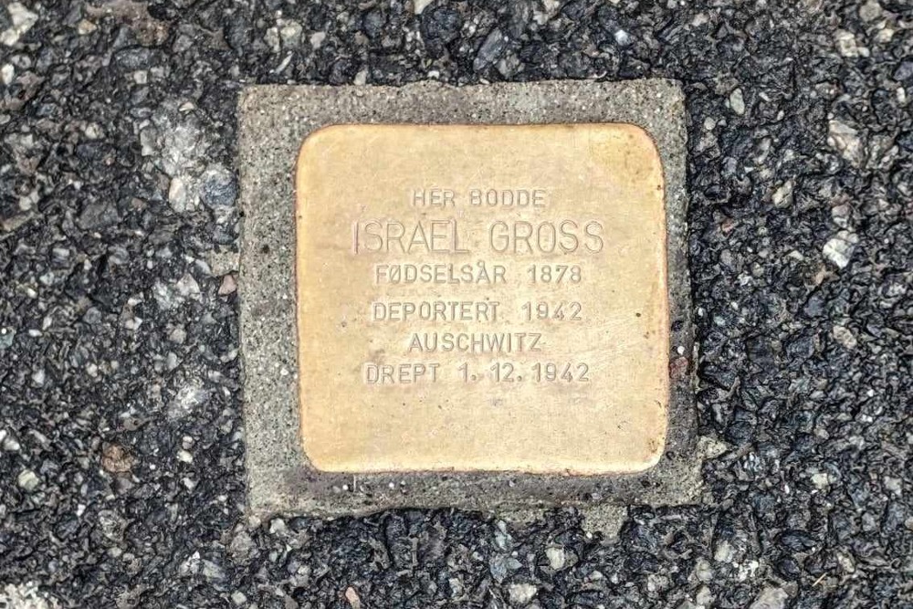 Stolperstein Rosenkrantz' gate 18 #1