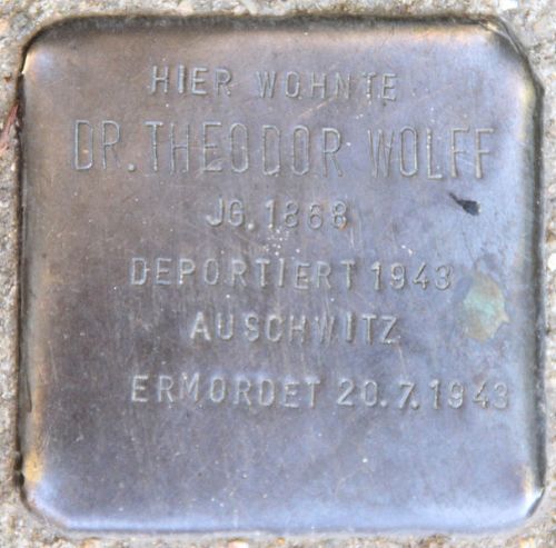 Stolperstein Bundesallee 79