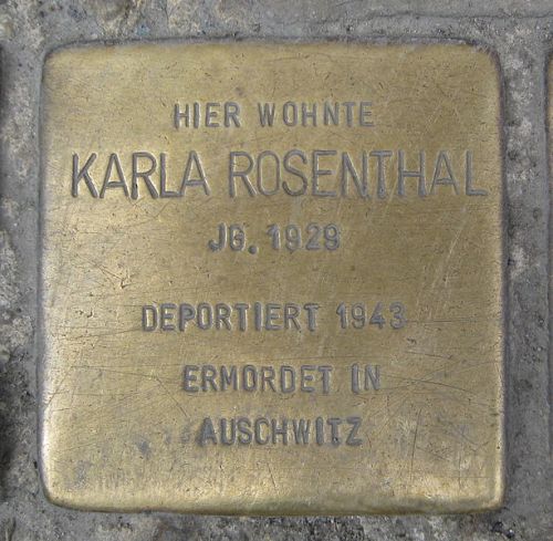 Stumbling Stones Neue Schönhauser Straße 12 #3