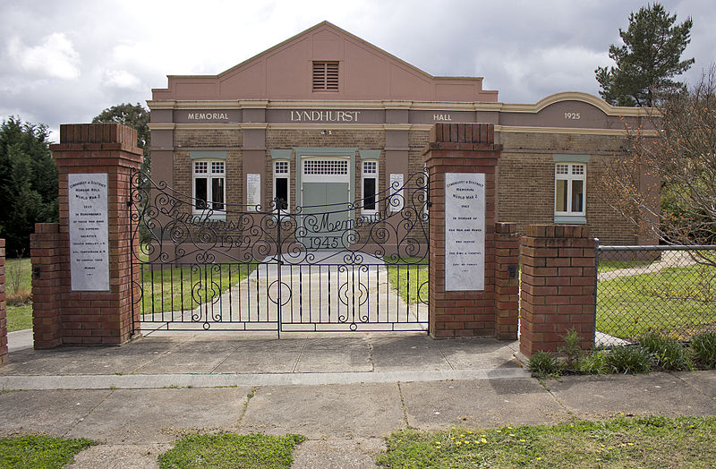 War Memorial Hall Lyndhurst