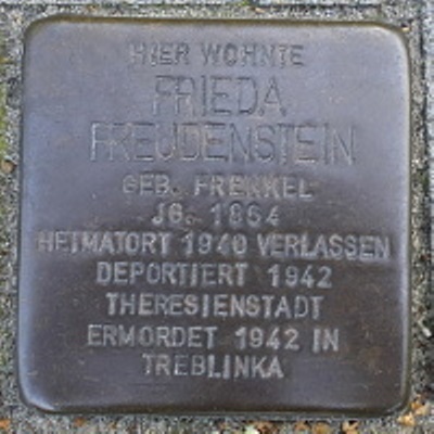 Stumbling Stone Harsefelder Straße 2 #1