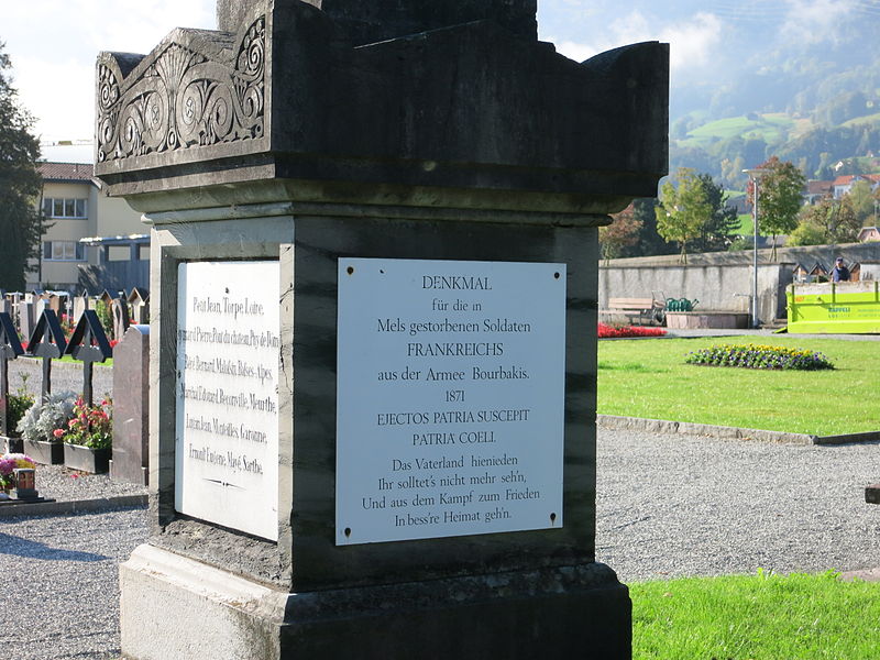 Memorial French Soldiers Mels #1