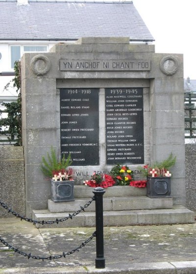 War Memorial Cemaes