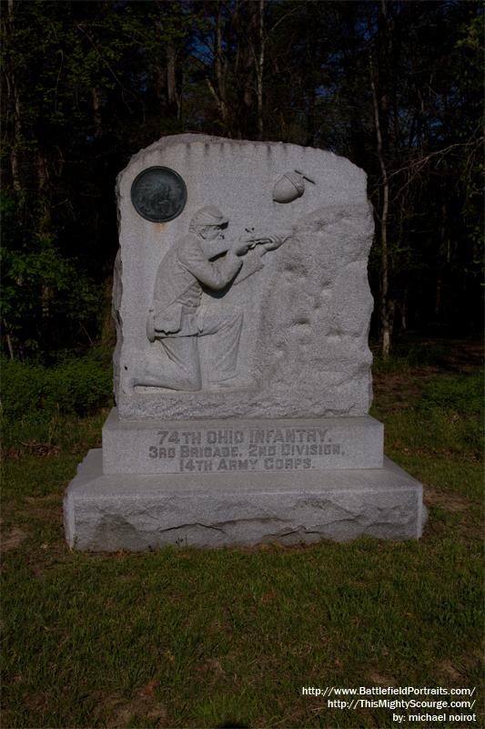 74th Ohio Infantry Regiment Monument #1