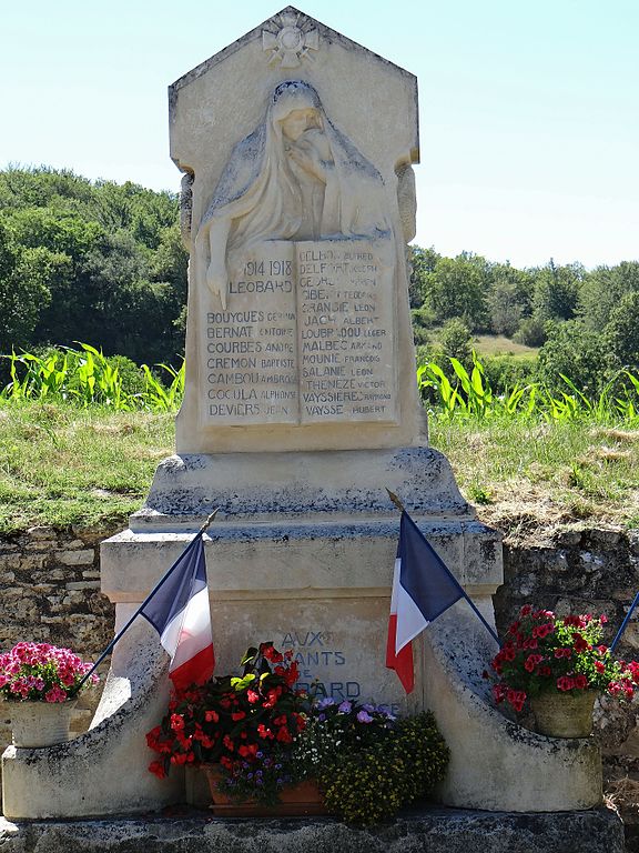 Monument Eerste Wereldoorlog Léobard