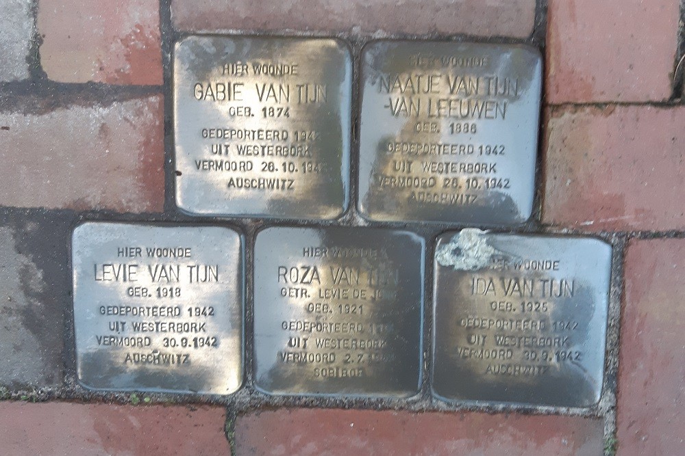 Stolpersteine Wilhelminaplein 15