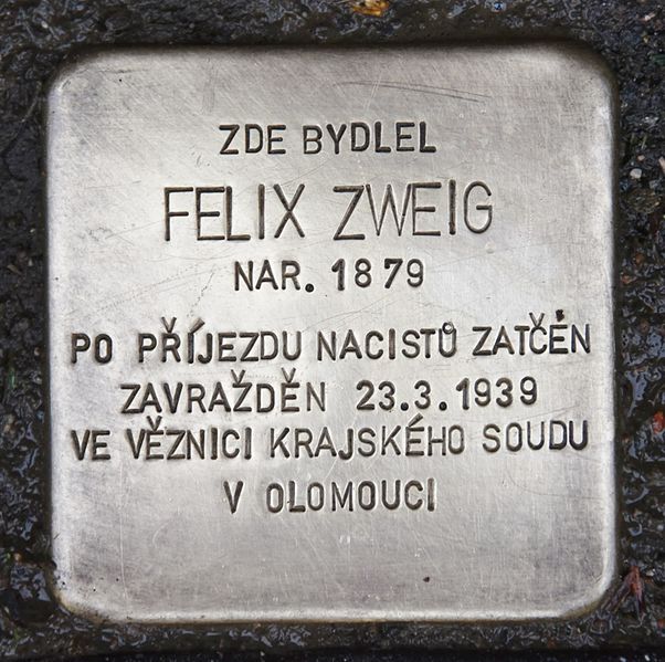 Stolperstein tř. Spojenců 1024/29