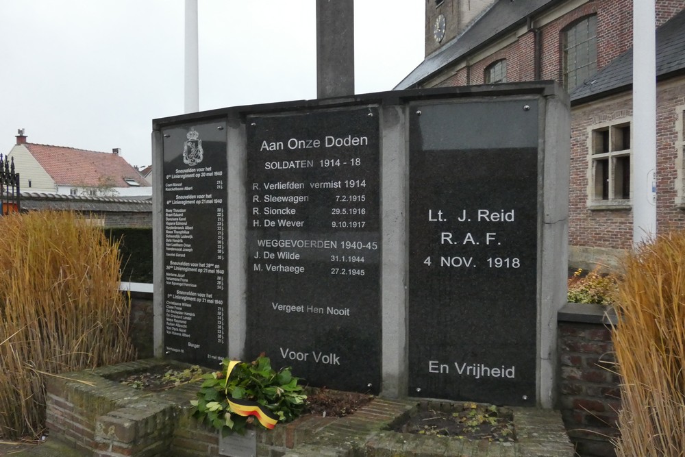 Oorlogsmonument Gijzenzele