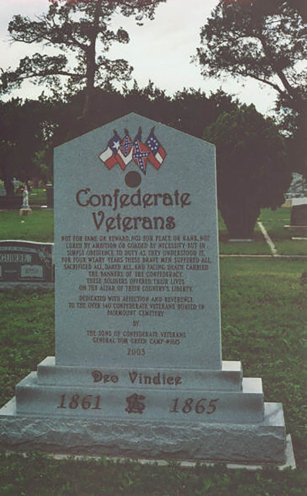 Confederate Veterans Memorial #1