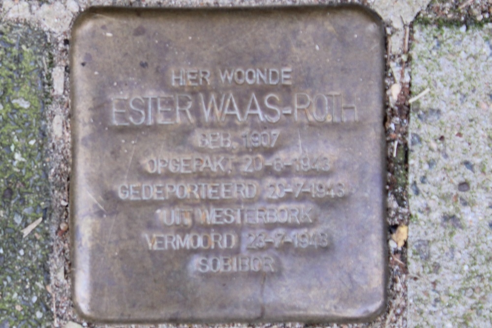 Stolperstein Diezestraat 16