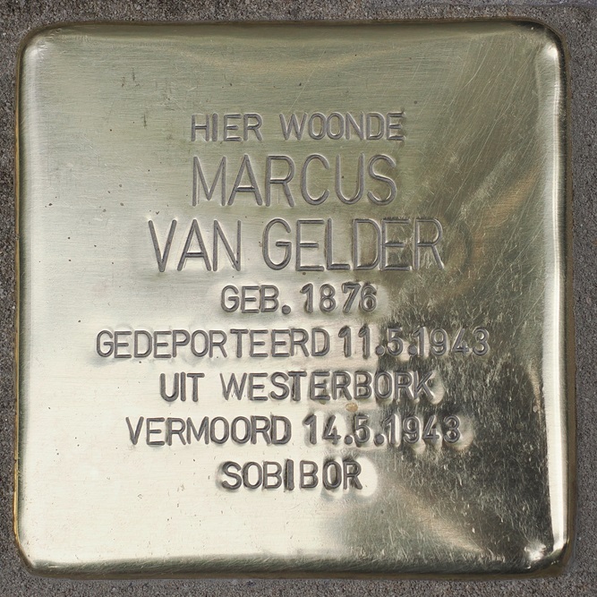 Stolpersteine Achter de Muren Vispoort 28 #3